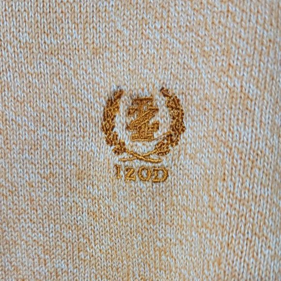 Mens Izod Crew Neck Sweater- Size Large, Orange - Picture 4 of 6